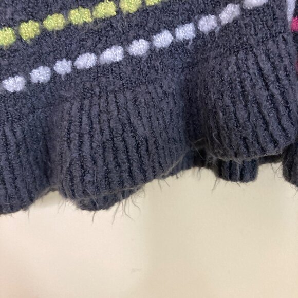 Deux par Deux Dress Girls Small Patchwork Look Soft some pilling - Picture 5 of 7